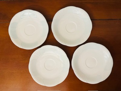 4 FARFURIOARE DIN PORTELAN VILLEROY BOCH- BONE CHINA- DELTA D15CM foto