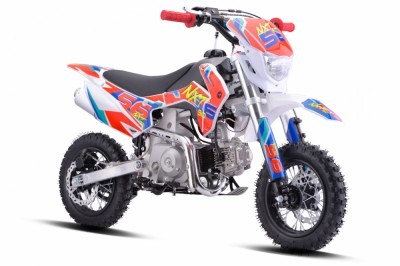 Motocicleta Enduro Barton NXT, 90cc, 4T, roti 10&amp;quot;, culoare rosu Cod Produs: MX_NEW MXNXT90-90RED foto