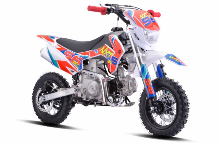 Motocicleta Enduro Barton NXT, 90cc, 4T, roti 10&quot;, culoare rosu Cod Produs: MX_NEW MXNXT90-90RED