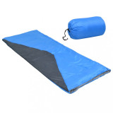 Saci de dormit tip plic ușori, 2 buc., albastru, 1100 g, 10&deg;C