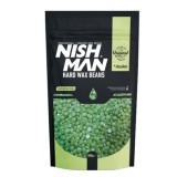 Cumpara ieftin Ceară epilatoare - NISH MAN - granule 500 gr - Verde