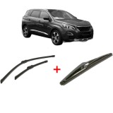 Cumpara ieftin Set 3 stergatoare PEUGEOT 5008 II (MC_, MJ_, MR_, M4_) 2016-2019, parbriz si luneta, Bosch Twin