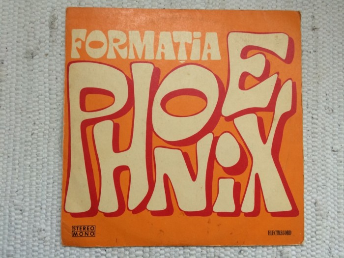 Phoenix cei ce ne-au dat nume 1973 album disc vinyl lp muzica rock prog pop folk electrecord STM EDE 0754 VG