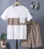 Compleu Barbati Vara Bumbac - Set 2 Piese - Trening Casual Modern - Diverse Modele &amp; Culori
