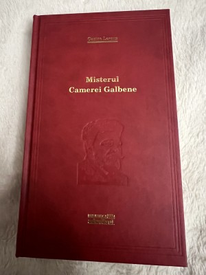 Colectia Adevarul (rosu) - 101 carti de citit intr-o viata - Gaston Leroux - Misterul camerei galbene , 2012 , Nr. 89 foto