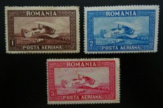 Romania LP 80 a , Posta aeriana C-Raiu fil orizontal , MNH/** , calitatea a II a