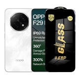 Folie de Protectie pentru Oppo F29, TEO, Sticla Securizata ESD, Margini Negre, Rezistenta la Zgirieturi, Antistatica, 0.35 mm, Transparenta