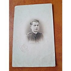 Fotografie tip Carte Postala, subofiter, 1924, necirculata