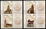 Romania 2012, LP 1959 c, Biserici Tara Hategului, seria cu viniete dreapta, MNH!