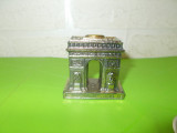 ARCUL de TRIUMF din PARIS - veche MINIATURA metalica , anii 1930, Ornamentale