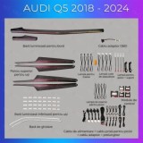 Lumini ambientale Audi Q5 2018-2024 set complet control telefon sau sistem original CarStore Technology