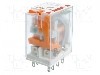 Releu electromagnetic, 120V AC, 24A, DPDT, serie R2N, RELPOL - R2N-2012-23-5120-WT