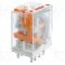 Releu electromagnetic, 115V AC, 24A, DPDT, serie R2N, RELPOL - R2N-2012-23-5115-WT