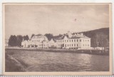 bnk cp Vatra Dornei - Pe malul Dornei - circulata 1959 - Libraria noastra