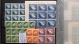 1947-Romania-Mihai I-uzuale-B4,9,15,16.-guma orig.-MNH