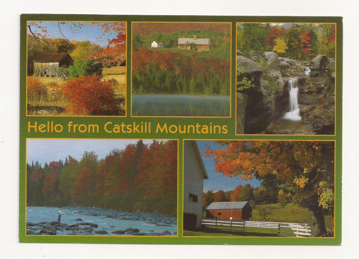 FA24-Carte Postala- SUA - Catskill Mountains, circulata 1995