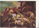 bnk cp Sibiu - Muzeul Brukenthal - P Jordaens - Dupa vanatoare - necirculata