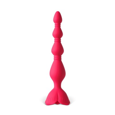 Vibrator Arrow Beads Flower Base Red foto
