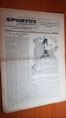 sportul popular 29 aprilie 1954-de la jiu la olt pe crestele muntilor,1 mai foto