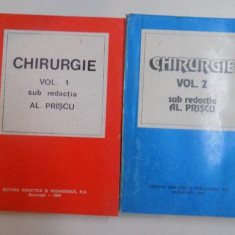 CHIRURGIE , VOL. I - II de AL. PRISCU , 1995