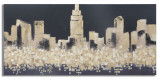 Mauro Ferretti Pictura Pe Panza Golden City Cm 150X3,8X70