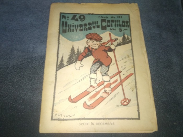 REVISTA UNIVERSUL COPIILOR NR 49 1927