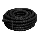 Teava riflata pentru drenaj, D 90 mm, dublu strat