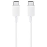 Cablu de Date Fast Charging, 2x Type-C, 3A, 1m - Samsung (EP-DN980BBE) - White (Bulk Packing)