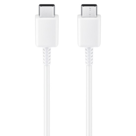 Cablu de Date Fast Charging, 2x Type-C, 3A, 1m - Samsung (EP-DN980BBE) - White (Bulk Packing)