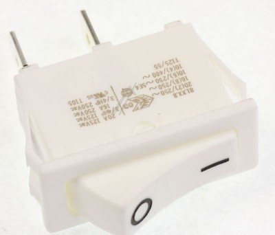 INTRERUPATOR BASCULANT CU CLAPETA,11X30MM,16A/250V 3652-005.22 INTERB&amp;Auml;R foto
