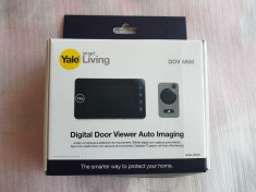 Vizor digital Yale DDV5800 senzor miscare inregistrare video si foto LCD 4.3&amp;quot; foto