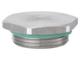 Capac de protecție IP68 din alamă nichelată M20 1.5