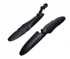 Set aparatori noroi fata+spate, pentru biciclete cu amortizoare, roata 24 - 28 i... Cod:AWR2159
