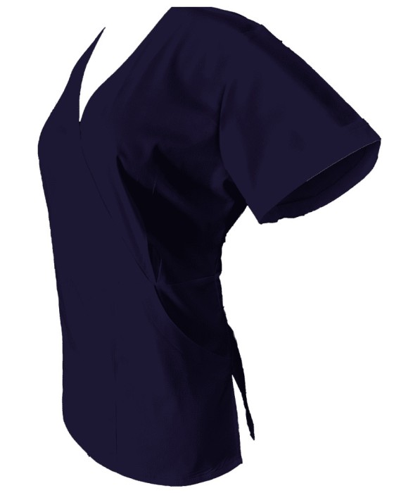 Halat Medical Pe Stil cu Elastan, Bluemarin, Model Marinela - 4XL