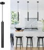 Lustra Led Tip Pendul, 12W, Negru - CN