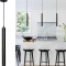 Lustra Led Tip Pendul, 12W, Negru - CN
