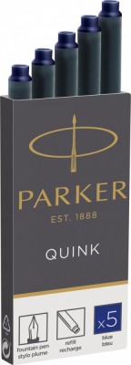 Cartus Parker Quink Standard albastru permanent foto