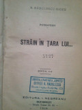 N. Radulescu-Niger - Strain in tara lui... (1928)