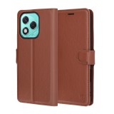Husa Honor 400 Lite Techsuit Leather Folio, maro