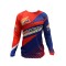 Bluza Motocross/Enduro SHR Motors rosu cu albastru personalizabil