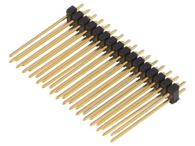 Conector Pin Header 2x16 2,54mm Aurit foto
