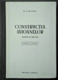 rara CONSTRUCTIA de AVIOANE &ndash; NM Sujlenco De UZ INTERN 532pg bogat ilustrata Traducere din Rusa NUMEROTATA 24x18cm Stare utilizata aviatie aeronautica