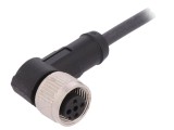 Cablu de Conectare M12 &icirc;n Unghi 2m 250VAC 4A PUR