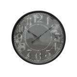 Cumpara ieftin Ceas perete negru gri 60x6 cm