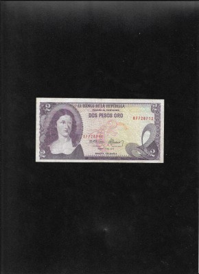 Columbia 2 pesos oro 1977 seria87728712 foto