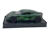 Macheta Koenigsegg Gemera verde 1:32 cu sunet, lumini, resort, usi cu deschidere fluture