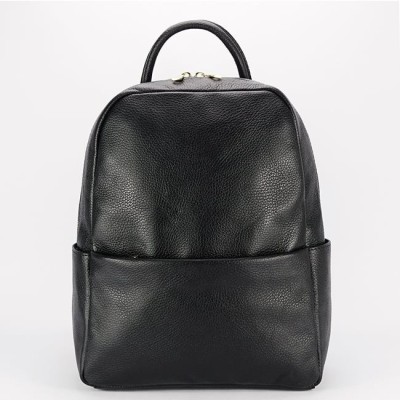 Rucsac negru din piele naturala 1775 122 foto