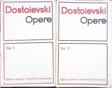 Opere Vol. 1-2 F.M. Dostoievski, Editura Pentru Literatura Universală, 1966, 1303 pagini, Romana