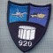 AX 1231 EMBLEMA AVIATIE-ESCADRILA 920 ?-BAZA 920 ?-PENTRU COLECTIONARI
