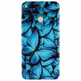 Husa silicon pentru Xiaomi Mi A1, Blue Butterfly 101